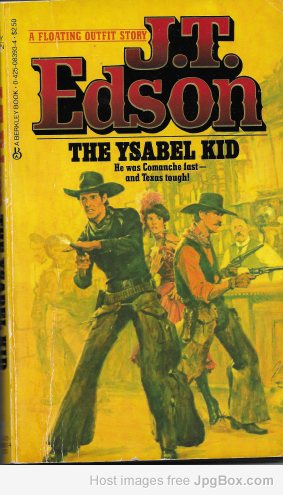 JT Edson's The Ysabel Kid jacket cover
