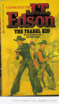 JT Edson's The Ysabel Kid jacket cover