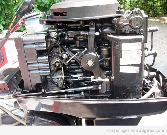 Mercury 50 HP w/ Oil Injection