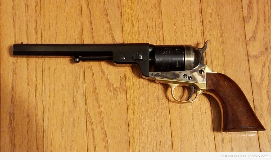 Uberti Colt 1851 Navy Richards-Mason conversion - before