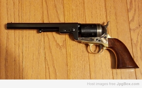 Uberti Colt 1851 Navy Richards-Mason conversion - before