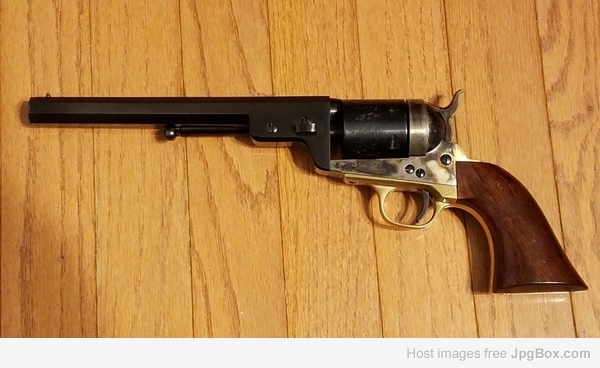 Uberti Colt 1851 Navy Richards-Mason conversion - before