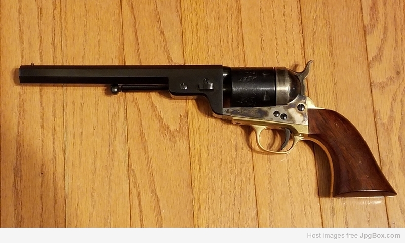 Uberti Colt 1851 Navy Richards-Mason conversion - before