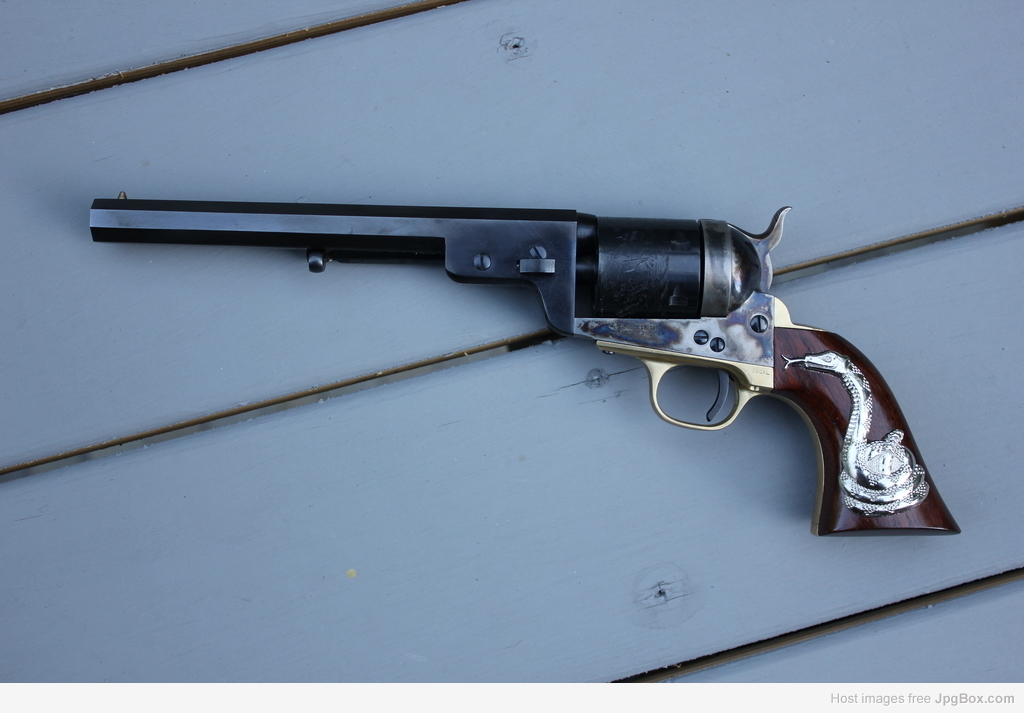 Uberti Colt 1851 Navy Richards-Mason conversion - after