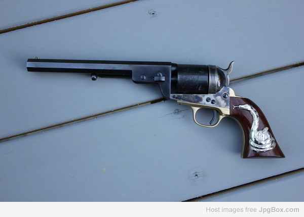 Uberti Colt 1851 Navy Richards-Mason conversion - after