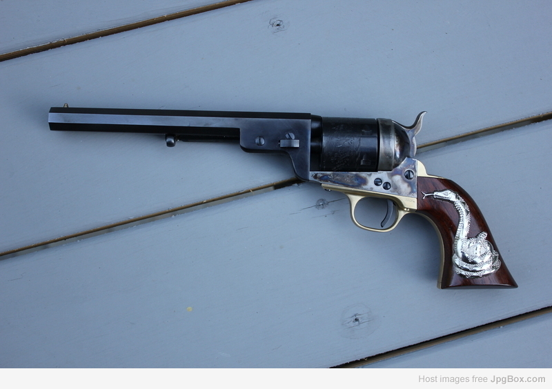 Uberti Colt 1851 Navy Richards-Mason conversion - after