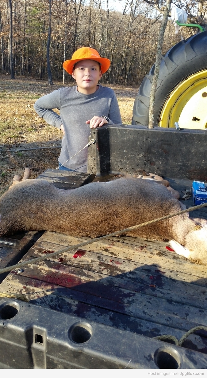 Masons youth season first deer