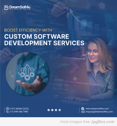 Boost Efficiency with Custom Software Development Services