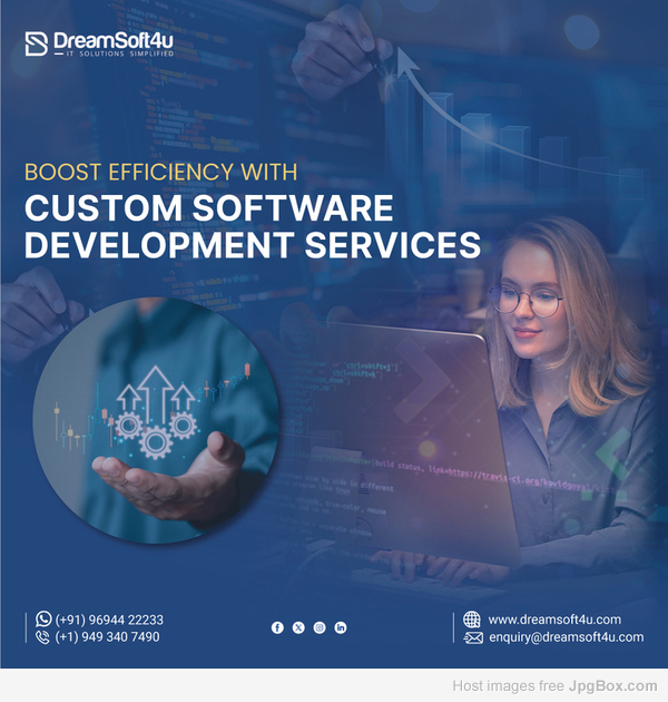Boost Efficiency with Custom Software Development Services