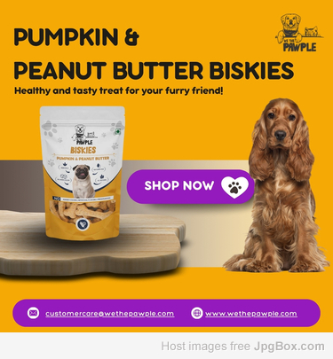 Peanut & Pumpkin Biskies by WeThePawple