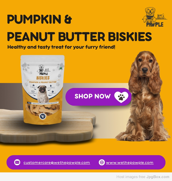 Peanut & Pumpkin Biskies by WeThePawple