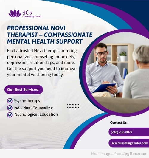 Professional Novi Therapist – Compassionate Mental Health Support