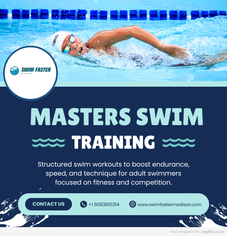 Structured and Challenging Swim Training for Masters Athletes