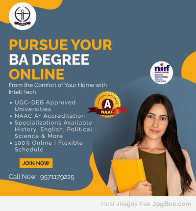 UGC Approved Online Degree Courses in India – BA Made Simple with Intell Tech