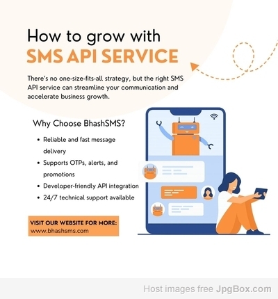 Grow Your Business with BhashSMS API Services