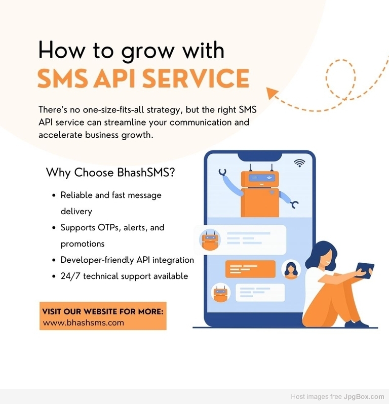 Grow Your Business with BhashSMS API Services