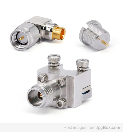 Precision RF Solutions | Waveguide to Coax Adapter, SMA Attenuator, SMPS Cable & Solderless PCB Connector