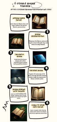 fe male Quran teacher