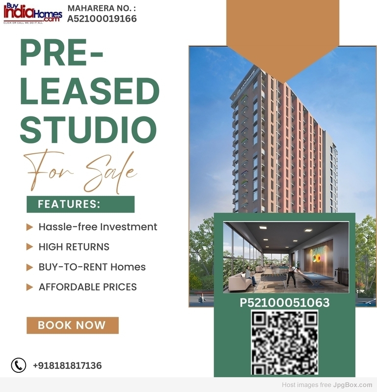 Modern Living and Investment at A G Landmark Studios Pune