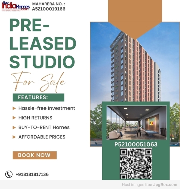 Modern Living and Investment at A G Landmark Studios Pune