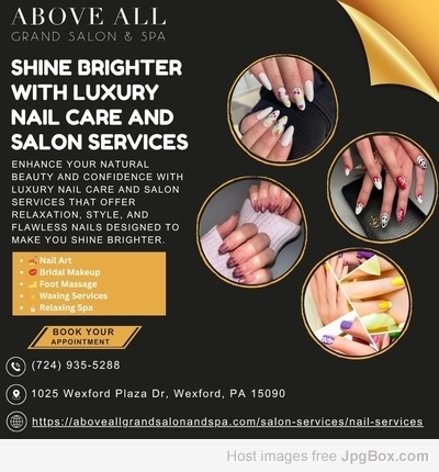Shine Brighter with Luxury Nail Care and Salon Services