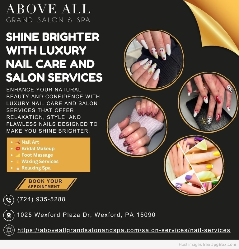 Shine Brighter with Luxury Nail Care and Salon Services