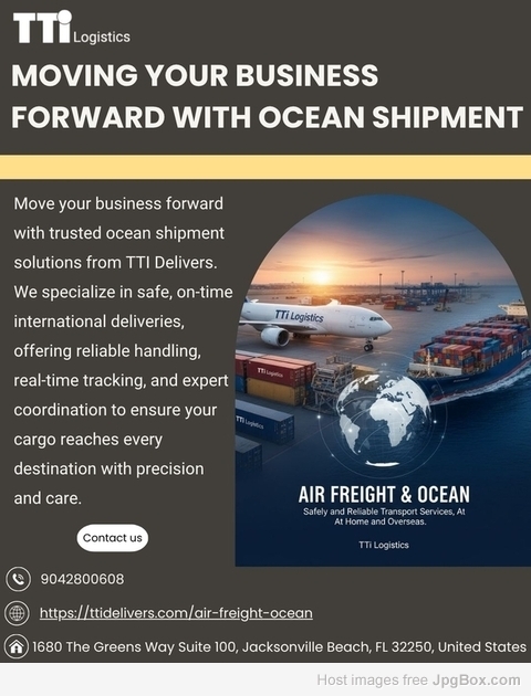 Moving Your Business Forward with Ocean Shipment