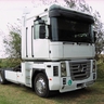 White Renault Truck