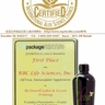 RBC Life Sciences的蘆薈制品獲得國際蘆薈科學委員會（International Aloe Sciences Council）的認證