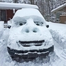 Auto im Schnee