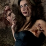 Dark Art "My Lovely Mask" Daniel Vampiru Cartoons Horror Creepy Halloween