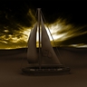 Boat in Desert