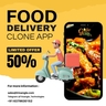 Launch Your Food Delivery App Like UberEats – 50% OFF!