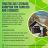 Trusted self storage Hampton offers clean, secure