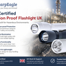 Explosion Proof Flashlight for Oil Rigs & Hazardous Areas 