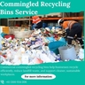Commingled Recycling Bins for Businesses